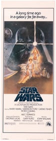 STAR WARS INSERT MOVIE POSTER.