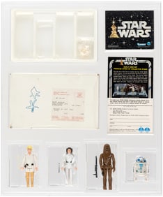 STAR WARS (1978) - EARLY BIRD MAIL-AWAY KIT (LUKE SKYWALKER, PRINCESS LEIA, CHEWBACCA & R2-D2) WITH