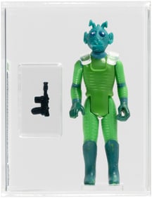 STAR WARS (1978) - LOOSE ACTION FIGURE GREEDO FIRST SHOT CAS 70.