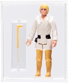 STAR WARS (1977) - LOOSE ACTION FIGURE/HK LUKE SKYWALKER (DOUBLE-TELESCOPING SABER/GG HILT VARIANT)