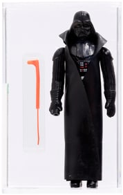STAR WARS (1977) - LOOSE ACTION FIGURE/HK DARTH VADER (DOUBLE-TELESCOPING SABER) AFA 75 EX+/NM.