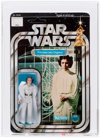 STAR WARS (1978) - PRINCESS LEIA ORGANA 12 BACK-A AFA 80 NM.