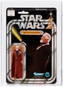 STAR WARS (1978) - BEN (OBI-WAN) KENOBI 12 BACK-C AFA 85 NM+ (WHITE HAIR).