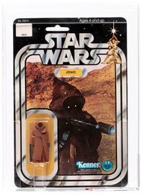 STAR WARS (1978) - JAWA 12 BACK-A AFA 80 NM (VINYL CAPE).