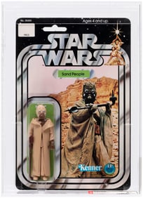 STAR WARS (1978) - SAND PEOPLE (TUSKEN RAIDER) 12 BACK-B AFA 85 NM+.