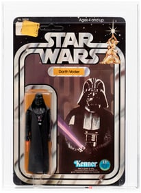 STAR WARS (1978) - DARTH VADER 12 BACK-B AFA 80 NM.