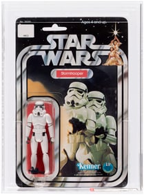 STAR WARS (1978) - STORMTROOPER 12 BACK-A AFA 80 NM.