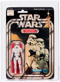 STAR WARS (1978) - STORMTROOPER 12 BACK-B AFA 75 EX+/NM.