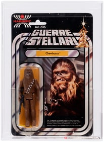 HARBERT GUERRE STELLARI/STAR WARS (1978) - CHEWBACCA 12 BACK AFA 85 NM+ (NONE HIGHER IN POP).