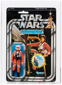 STAR WARS (1978) - LUKE SKYWALKER (X-WING PILOT) 20 BACK-C (BOBA FETT OFFER) AFA 85 NM+ (NONE HIGHER