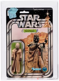 STAR WARS (1978) - SAND PEOPLE (TUSKEN RAIDER) 20 BACK-A AFA 75 EX+/NM.