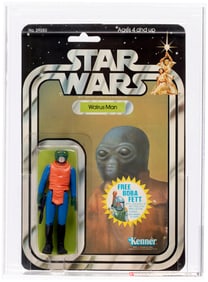 STAR WARS (1978) - WALRUS MAN 20 BACK-G (BOBA FETT OFFER) AFA 80 NM.