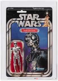 STAR WARS (1979) - DEATH STAR DROID 21 BACK-A AFA 80 NM.