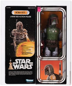 STAR WARS (1979) - BOBA FETT 12-INCH SERIES AFA 75+ EX+/NM.