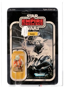 STAR WARS: THE EMPIRE STRIKES BACK (1980) - YODA 32 BACK-B AFA 80 NM.