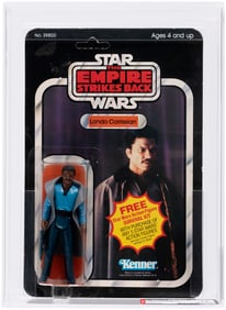 STAR WARS: THE EMPIRE STRIKES BACK (1980) - LANDO CALRISSIAN 41 BACK-A AFA 75 EX+/NM.