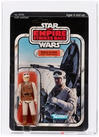 STAR WARS: THE EMPIRE STRIKES BACK (1980) - REBEL SOLDIER (HOTH BATTLE GEAR) 41 BACK-B AFA 80 NM.