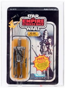 STAR WARS: THE EMPIRE STRIKES BACK (1980) - IG-88 (BOUNTY HUNTER) 41 BACK-A AFA 75 EX+/NM.
