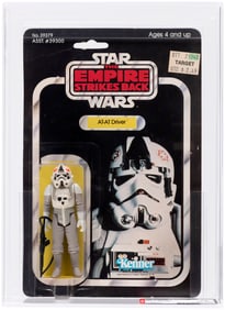 STAR WARS: THE EMPIRE STRIKES BACK (1980) - AT-AT DRIVER 41 BACK-E AFA 75 EX+/NM.