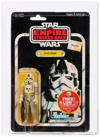 STAR WARS: THE EMPIRE STRIKES BACK (1982) - AT-AT DRIVER 47 BACK AFA 85 Y-NM+ (NONE HIGHER IN POP).