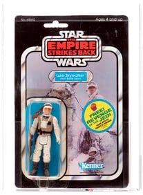 STAR WARS: THE EMPIRE STRIKES BACK (1982) - LUKE SKYWALKER (HOTH BATTLE GEAR) 48 BACK-B AFA 80 Y-NM.
