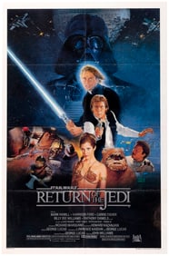 STAR WARS: RETURN OF THE JEDI ONE SHEET MOVIE POSTER.