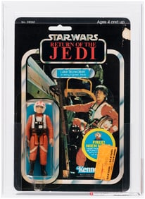 STAR WARS: RETURN OF THE JEDI (1983) - LUKE SKYWALKER (X-WING PILOT) 48 BACK AFA 60 Y-EX.