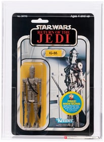 STAR WARS: RETURN OF THE JEDI (1983) - IG-88 48 BACK AFA 80 NM (CLEAR BLISTER).