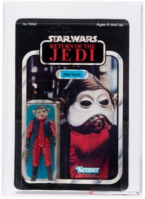 STAR WARS: RETURN OF THE JEDI (1983) - NIEN NUNB 65 BACK-B AFA 80 Y-NM (TSUKUDA STICKER).
