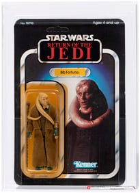 STAR WARS: RETURN OF THE JEDI (1983) - BIB FORTUNA 65 BACK-B AFA 85 Y-NM+ (TSUKUDA STICKER).
