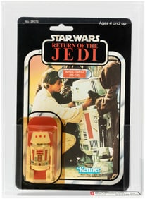 STAR WARS: RETURN OF THE JEDI (1984) - ARFIVE DEFOUR (R5-D4) 77 BACK-A AFA 80 NM (RED BAR).