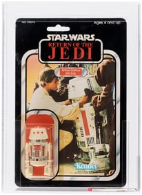 STAR WARS: RETURN OF THE JEDI (1983) - ARFIVE-DEFOUR (R5-D4) 77 BACK-A AFA 85 Y-NM+ (NONE HIGHER IN