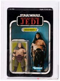 STAR WARS: RETURN OF THE JEDI (1983) - RANCOR KEEPER 77 BACK-A AFA 75 EX+/NM.