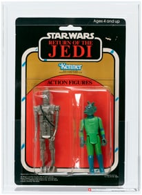 STAR WARS: RETURN OF THE JEDI (1983) - 2-PACK IG-88 & GREEDO AFA 75 EX+/NM.