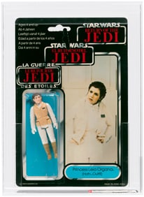 PALITOY STAR WARS: RETURN OF THE JEDI (1983) - PRINCESS LEIA ORGANA (HOTH OUTFIT) TRI-LOGO 70 BACK-B