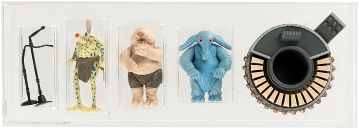 STAR WARS: RETURN OF THE JEDI (1983) - SY SNOOTLES AND THE REBO BAND (PHOTO SAMPLE) AFA 85 NM+.