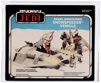 PALITOY/MIRO-MECCANO/CLIPPER STAR WARS: RETURN OF THE JEDI (1983) - BI-LOGO REBEL ARMORED