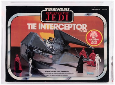 STAR WARS: RETURN OF THE JEDI (1984) - TIE INTERCEPTOR CAS 80.