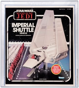 STAR WARS: RETURN OF THE JEDI (1984) - IMPERIAL SHUTTLE VEHICLE AFA 80 Q-NM.