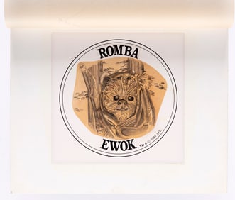 STAR WARS: THE POWER OF THE FORCE (1984) - ROMBA PROTOTYPE COLLECTOR COIN RUN.