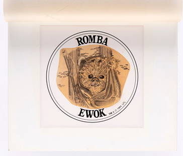 STAR WARS: THE POWER OF THE FORCE (1984) - ROMBA PROTOTYPE COLLECTOR COIN RUN.: Aside from a variety of interesting characters being introduced in toy form, one of the most unique features of Kenner's Power Of The Force (POTF) toyline was that each action figure was carded alongs