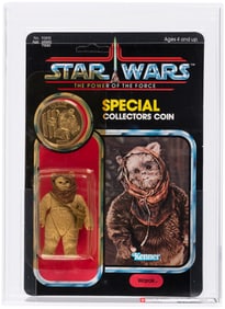 STAR WARS: THE POWER OF THE FORCE (1985) - WAROK 92 BACK AFA 85 Y-NM+.