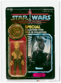 STAR WARS: THE POWER OF THE FORCE (1985) - YAK FACE 92 BACK AFA 80 Y-NM.