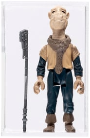 STAR WARS: THE POWER OF THE FORCE (1985) - LOOSE ACTION FIGURE YAK FACE AFA 75 EX+/NM.