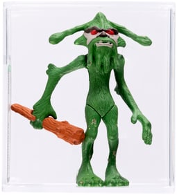 STAR WARS: EWOKS (1985) - DULOK SCOUT HAND-PAINTED FIRST SHOT ACTION FIGURE AFA 75+ EX+/NM.