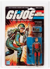 G.I. JOE (1982) - FLASH SERIES 1/11 BACK AFA 80 NM (STRAIGHT ARM).
