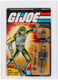 G.I. JOE (1984) - TRIPWIRE SERIES 2/32 BACK AFA 90 NM+/MINT (NONE HIGHER IN POP).