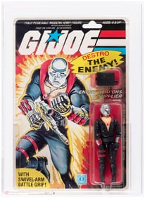 G.I. JOE (1984) - DESTRO SERIES 2/32 BACK AFA 80 NM.