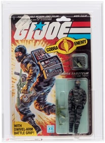 G.I. JOE (1984) - FIREFLY SERIES 3/32 BACK AFA 80 NM.