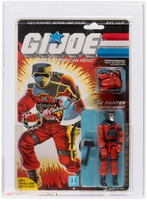 G.I. JOE (1985) - BARBECUE SERIES 4/36 BACK AFA 80 NM.
